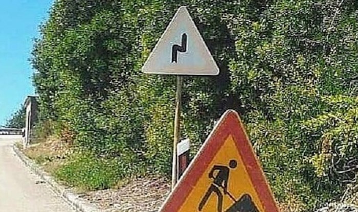 Prometni znak nasmijao ljude zbog natpisa, pogledajte zašto