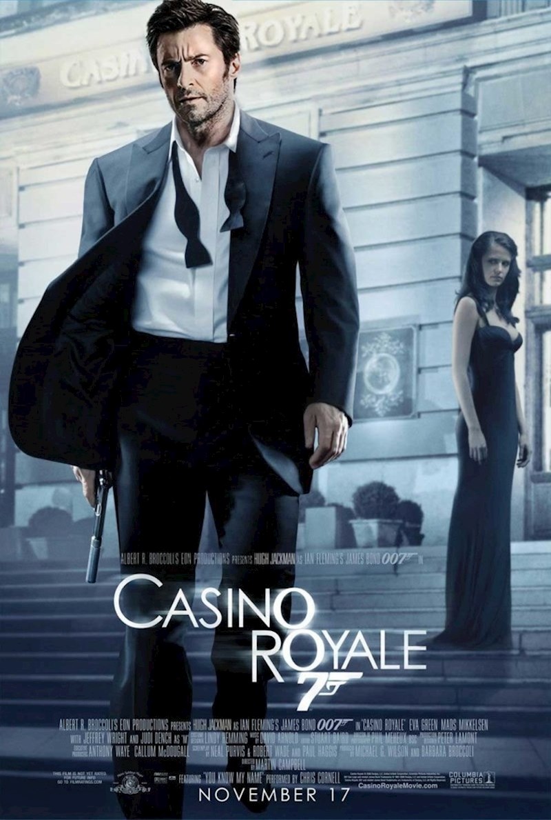 Hugh Jackman kao James Bond, Casino Royale