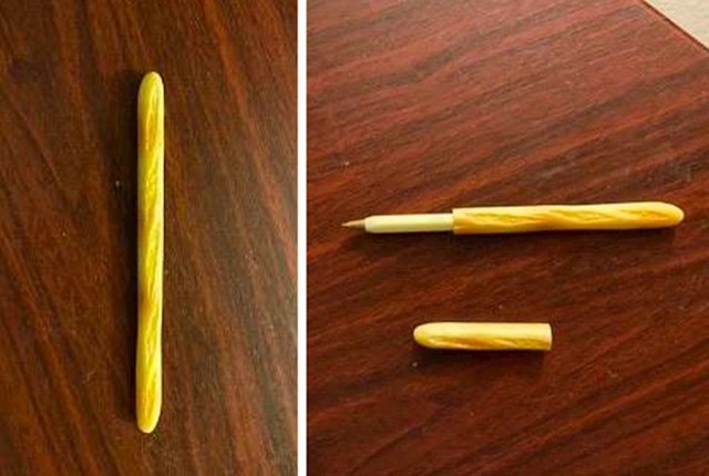 Kemijska olovka u obliku kruha