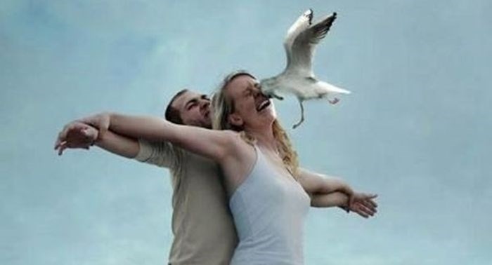 Ovaj par je glumio scenu iz Titanica i to izgleda ovako. A to nije najsmješnija slika u ovoj galeriji