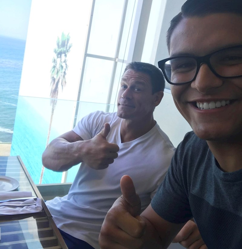 "John Cena, moj idol!"