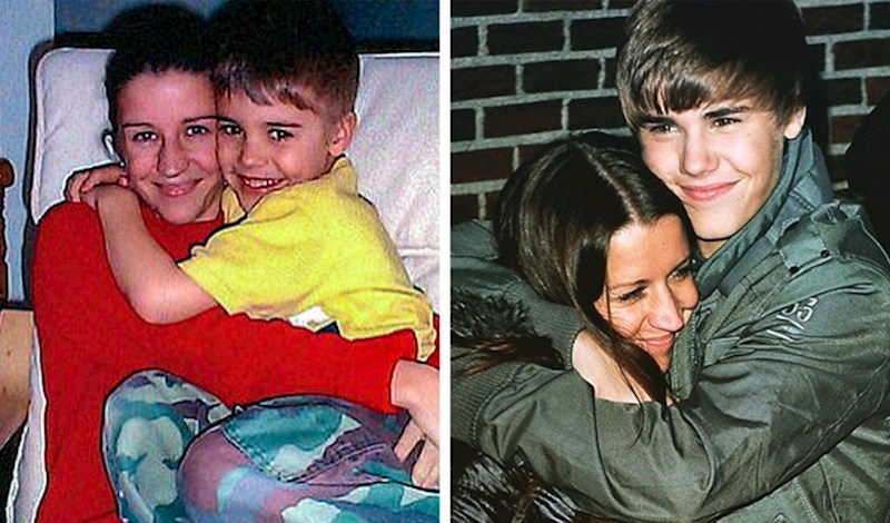 Justin Bieber s mamom