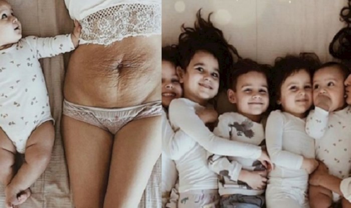 Mama je rodila petero djece i sada objavljuje slike kojima slavi žensko tijelo nakon poroda