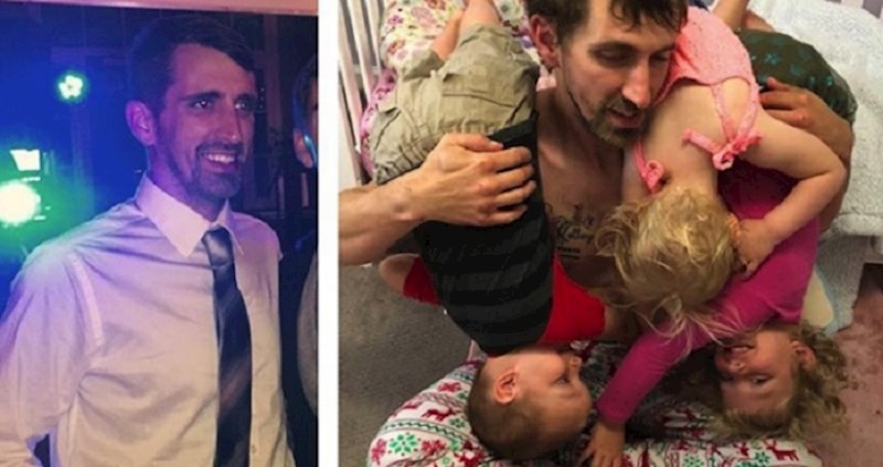 Roditelji su usporedili svoje slike prije i nakon rođenja djece. Razlike su presmiješne