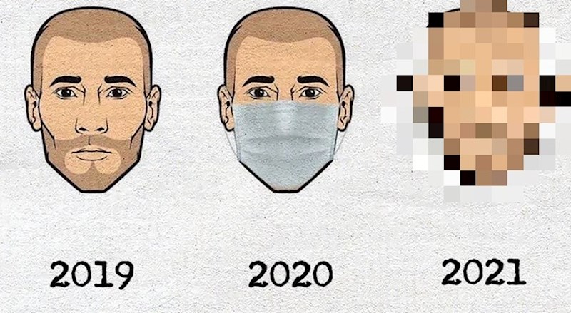 Ova fotka savršeno opisuje kako bi puno ljudi moglo izgledati 2021. godine