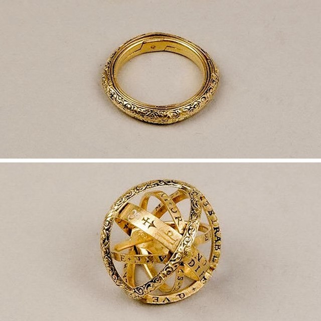 Prsten iz 16. stoljeća koji je korišten u svrhu određivanja položaja objekata na nebu.