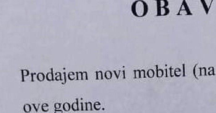 Lik je objavio oglas u kojem prodaje mobitel, nešto u oglasu nasmijalo je sve koji su ga ugledali