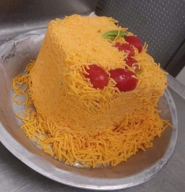 Ovako se ne pravi torta od sira...