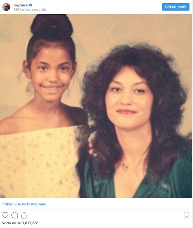 Beyoncé i njena mama