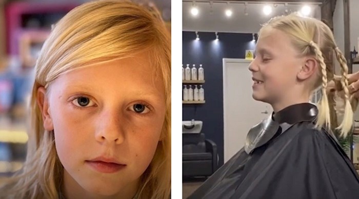 U školi su mu se rugali zbog duge kose, nakon 18 mjeseci otkrio je razlog puštanja kose