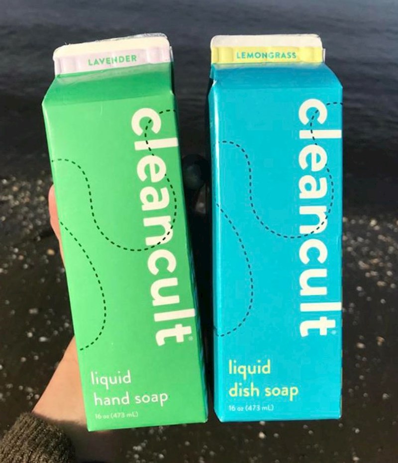 Tekući sapun u neobičnoj ambalaži