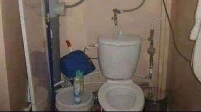 Ljudi imaju malu kupaonicu, pa su htjeli iskoristiti svaki milimetar. Ovo morate vidjeti