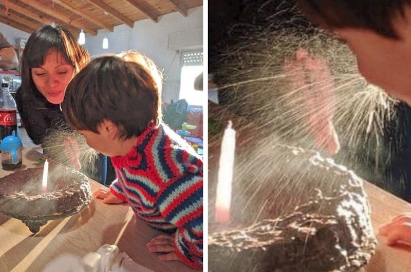 Dobro je ugasio tu svjećicu! :D