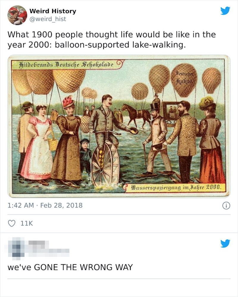 Kako su ljudi zamišljali da će izgledati 2000. godina