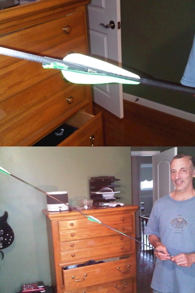 Prvi put je uzeo u ruke luk i strijelu i uspio ovo učiniti