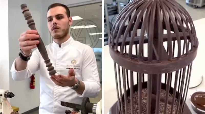 Napravio je jestivu krletku za ptice od samo jednog sastojka