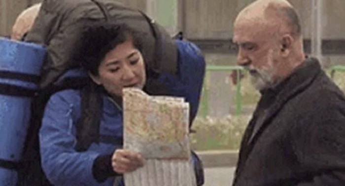 Turistica ga je pitala za smjer, kada se okrenuo više mu ništa nije bilo jasno