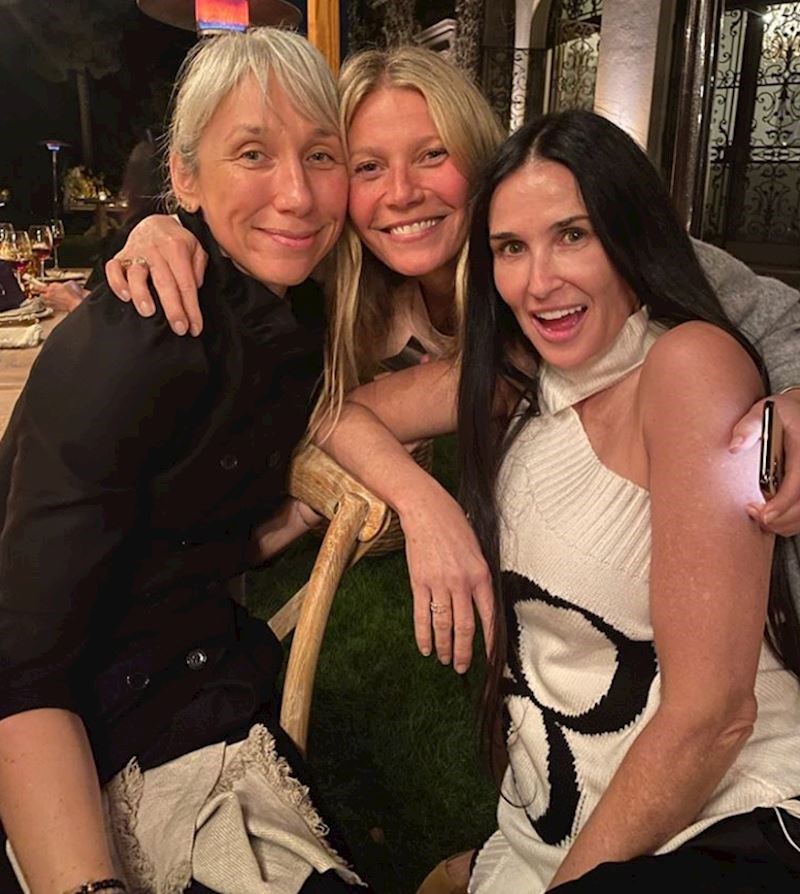 Gwyneth Paltrow, Demi Moore i Alexandra Grant