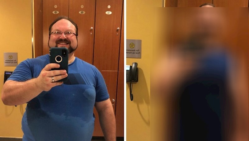 Čovjek je brutalno smršavio u točno godinu dana, ali svi su komentirali jednu drugu stvar