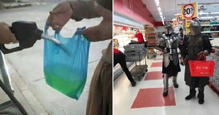 Ljudi su podijelili bizarne scene na koje su slučajno naišli