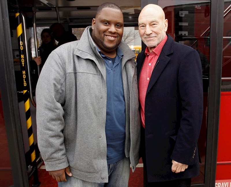 "Sreo sam Patricka Stewarta. On je najljubaznija slavna osobu koju sam ikad upoznao"