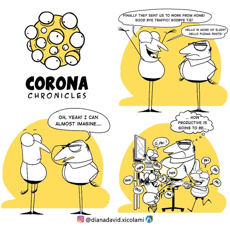 Rad od kuće kad imaš djecu :D