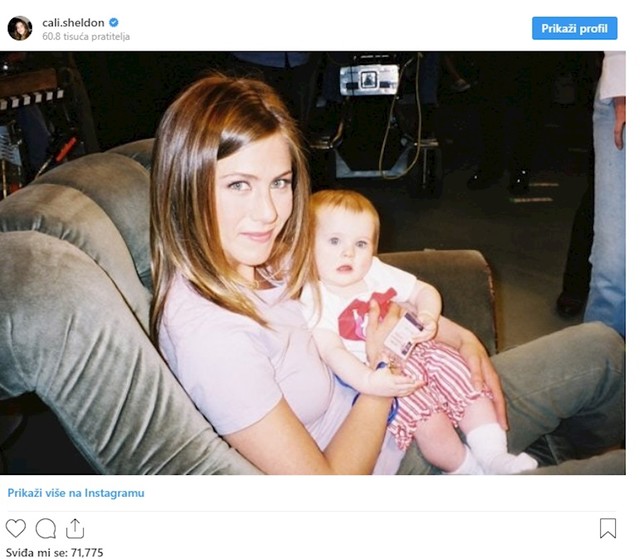Cure su ponosne na svoju ulogu u ovoj popularnoj seriji i često objavljuju fotografije iz tog vremena