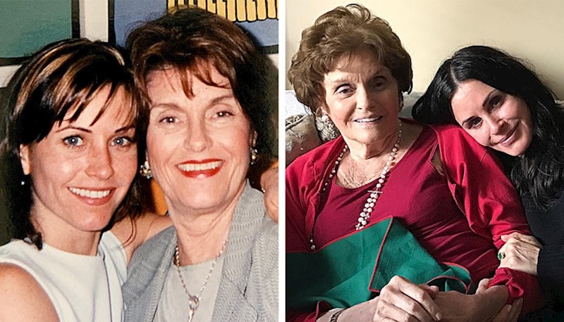 Courteney Cox i njena majka