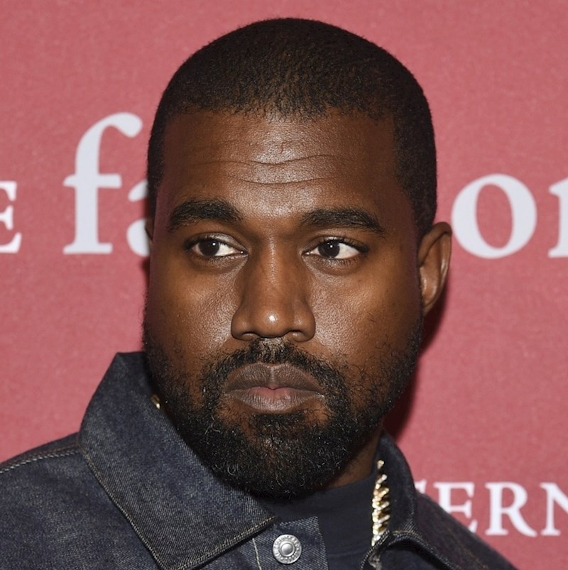 9. Kanye West — 87.94%