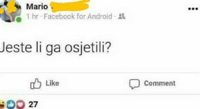 Netko je komentirao potres u Zagrebu, zbog ovih komentara status je postao hit