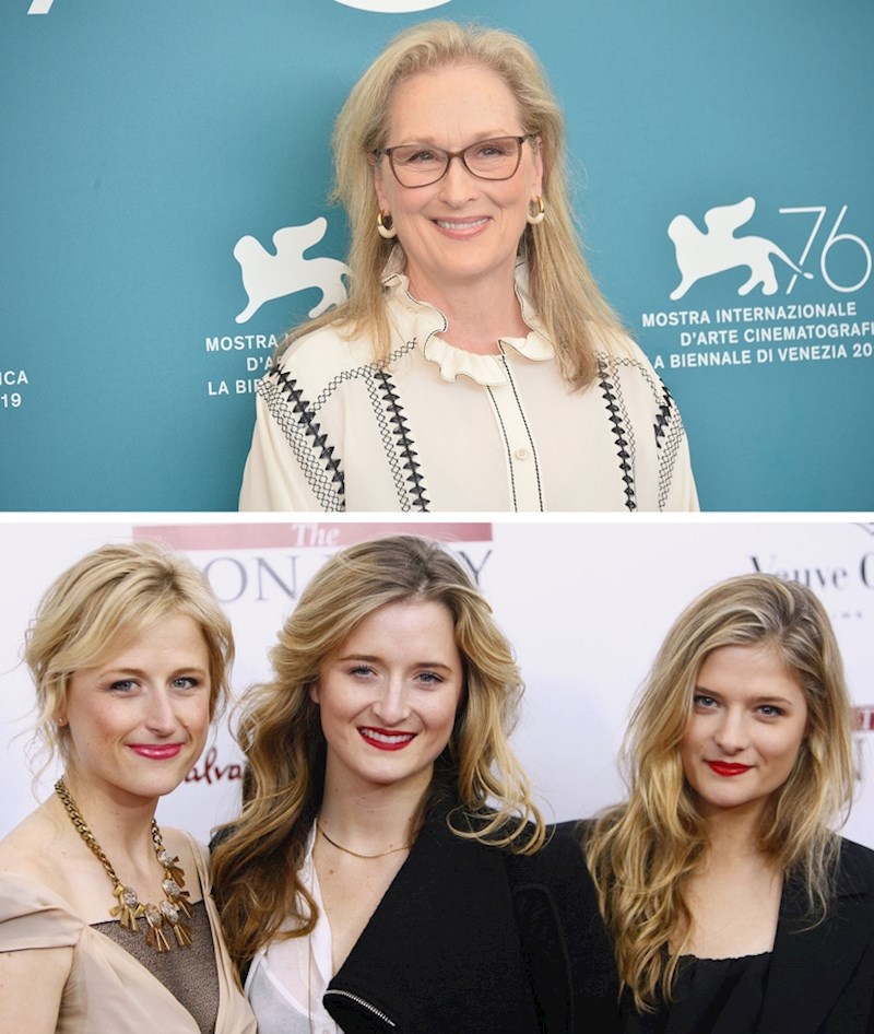 Meryl Streep i njene kćeri Mamie, Grace i Louisa Gummer