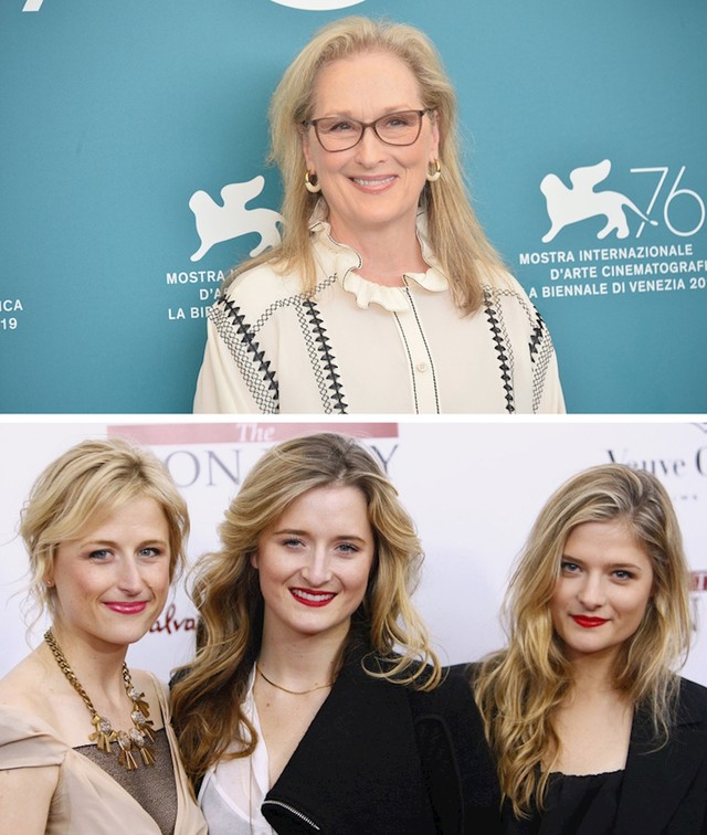 Meryl Streep i njene kćeri Mamie, Grace i Louisa Gummer