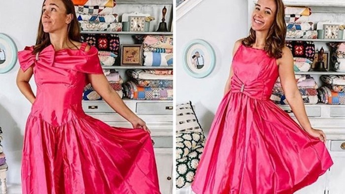 Ova žena kupuje stare haljine i pretvara ih u nove i moderne kreacije