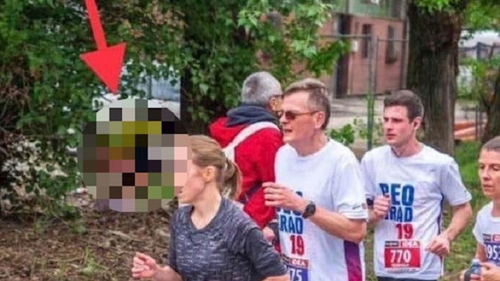Na utrci su uslikali nešto što ih je prilično nasmijalo