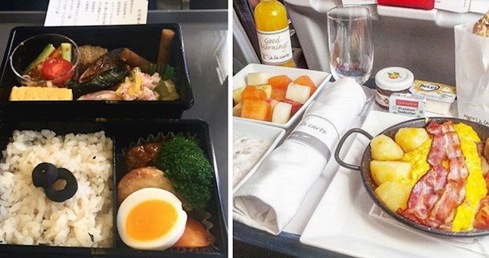 Kako izgleda hrana u avionima iz 10 različitih velikih aviokompanija