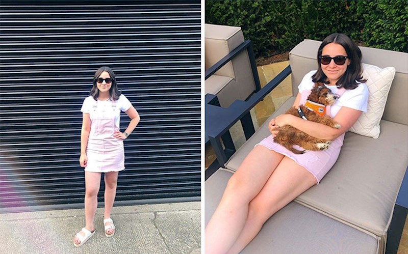 Ovdje ga podsjeća na trogodišnju djevojčicu