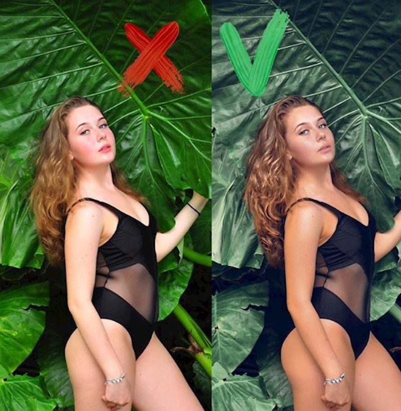 Uspravno držanje i osunčan ten