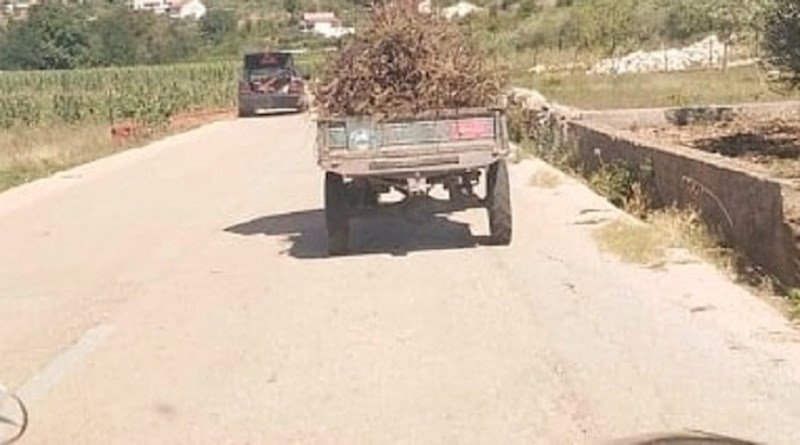 Ovaj poljoprivrednik smislio je kako se obraniti od jakog sunca, evo što je netko fotkao