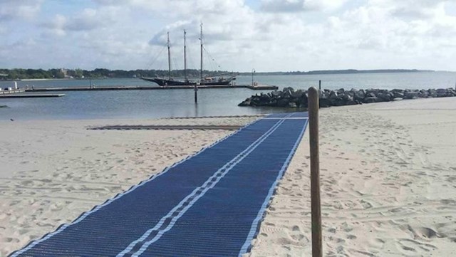 Put do plaže za osobe u invalidskim kolicima