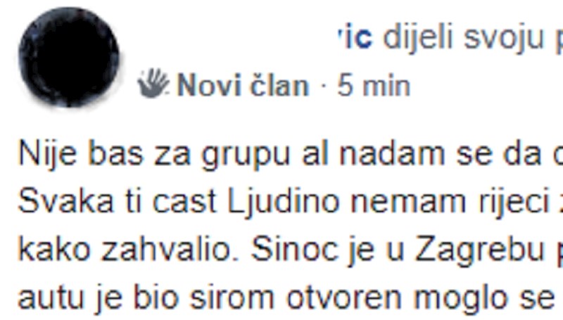 Padala je kiša, a ostao mu je otvoren prozor na autu. Netko ga je oduševio svojim postupkom