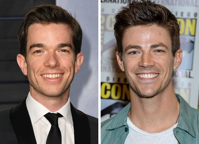 John Mulaney i Grant Gustin