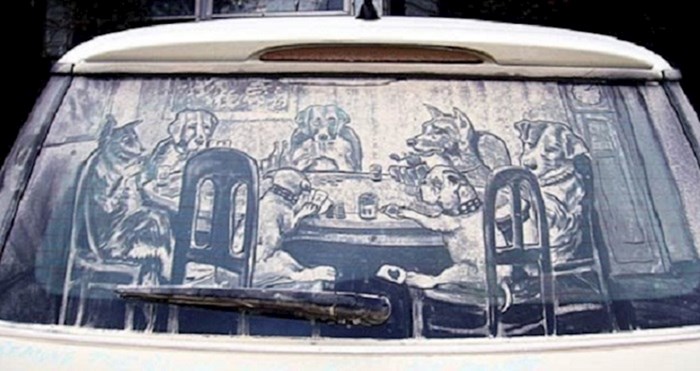 FOTO Prljava stakla na automobilima pretvorena u remek-djela umjetnosti