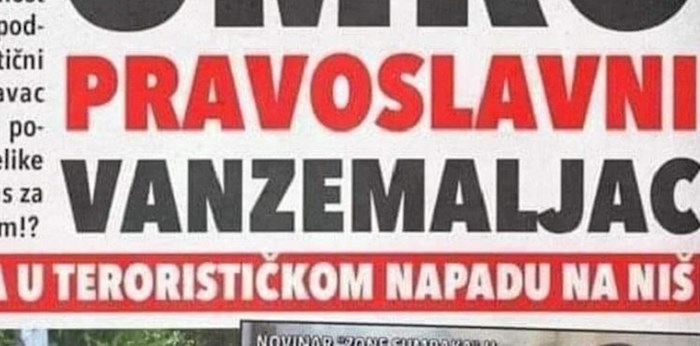 Bizarna naslovnica iz Srbije je hit na Faceu, tko bi normalan ovo povjerovao?