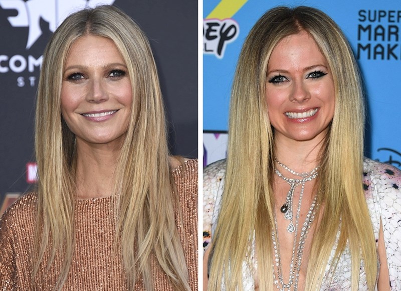 Gwyneth Paltrow i Avril Lavigne