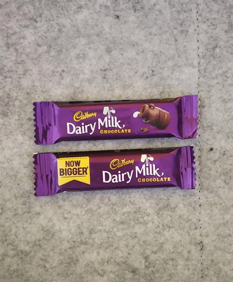 Donja čokoladica je, kako kažu, veća