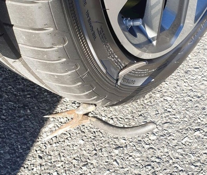 "Ovo sam učinio ženinom novom autu"