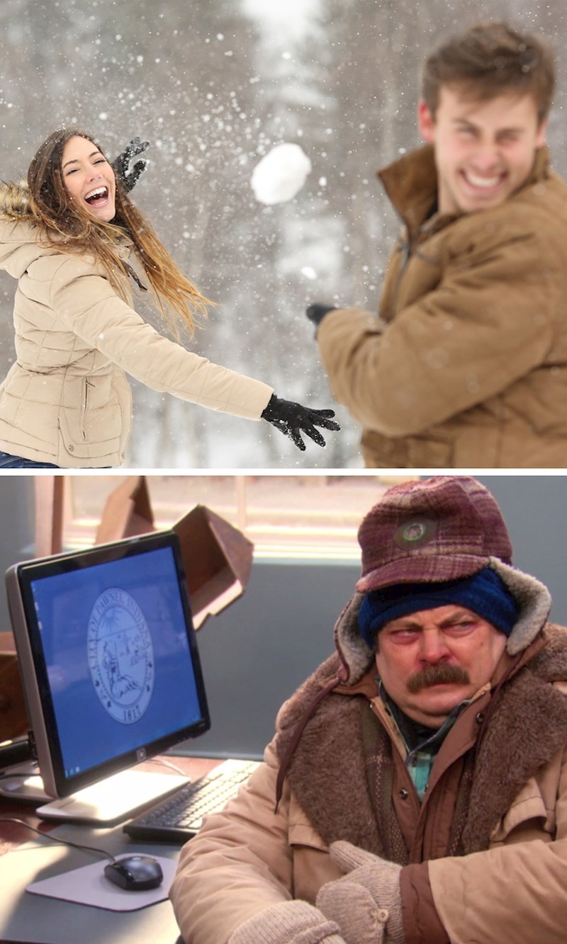 Kako misliš da će izgledati zima i kako zbilja izgleda: