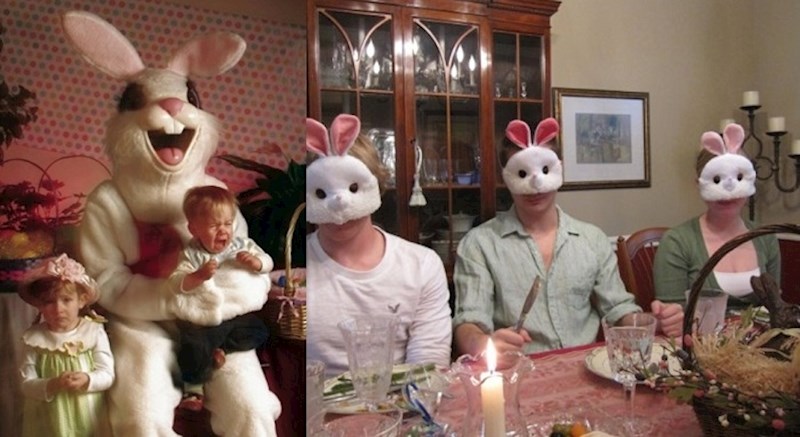 Jezive uskrsne fotke koje izgledaju kao scene iz horor filmova