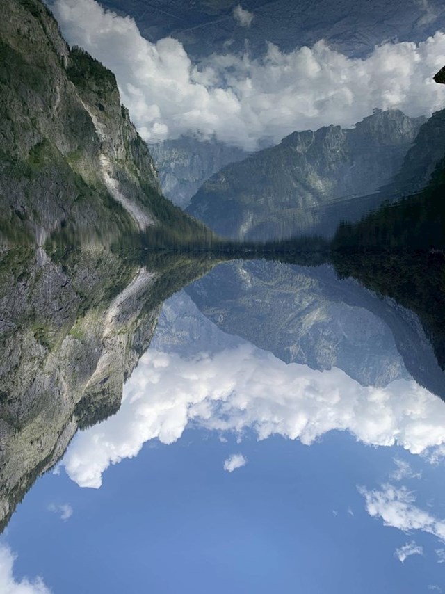 Jezero Obersee u Njemačkoj