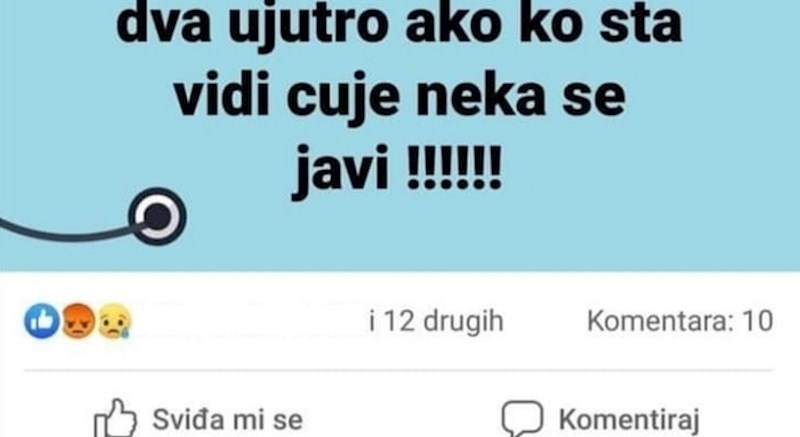 Napisao je na Facebook da mu je ukraden auto, jedan komentar je sve nasmijao